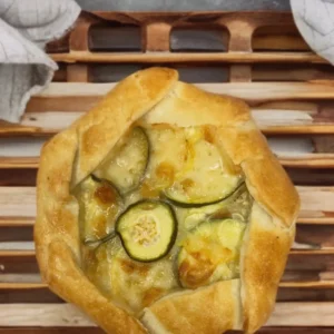 Zuccini and Gruyere Galette